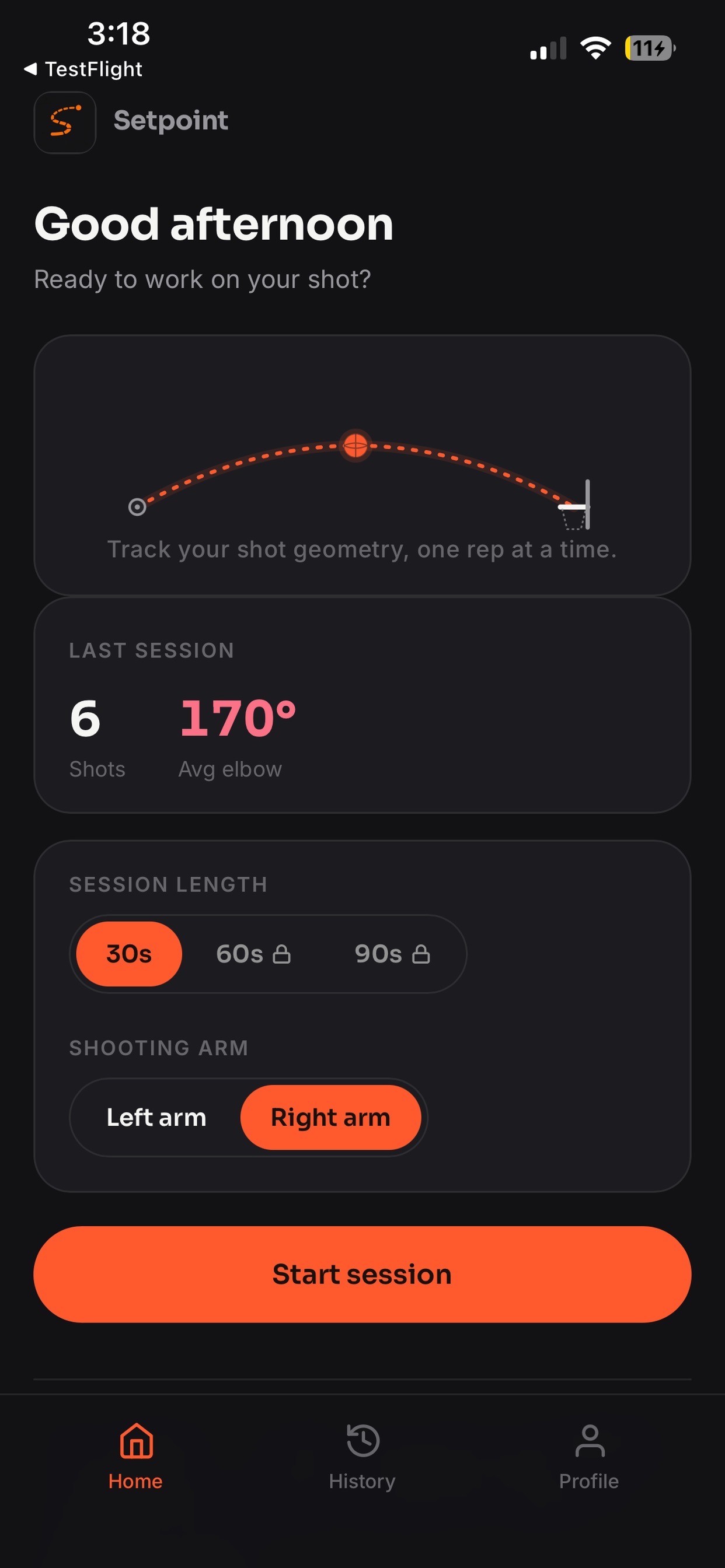 Screenshot 1 of Setpoint: Shot Corrector