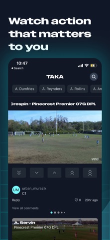 TAKA Sports Screenshot 1