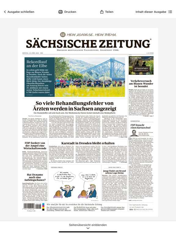 Screenshot #5 pour SZ E-Paper