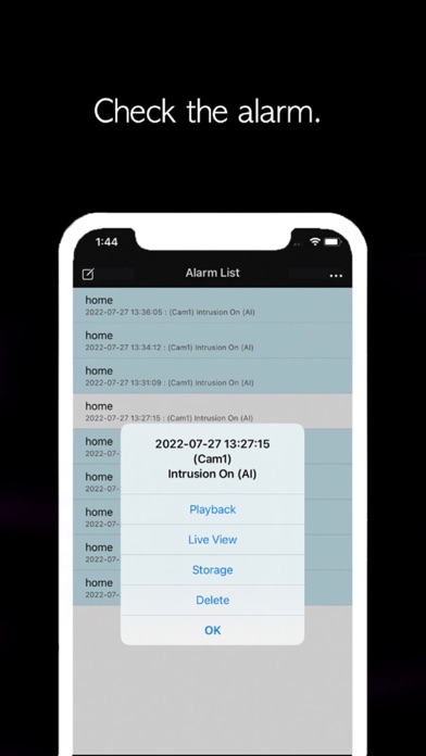 MyCCTV iPhone screenshot