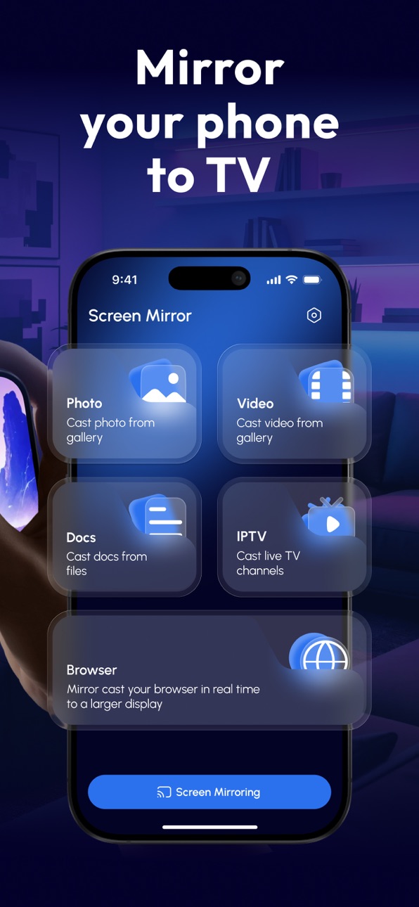 iPhone screenshot