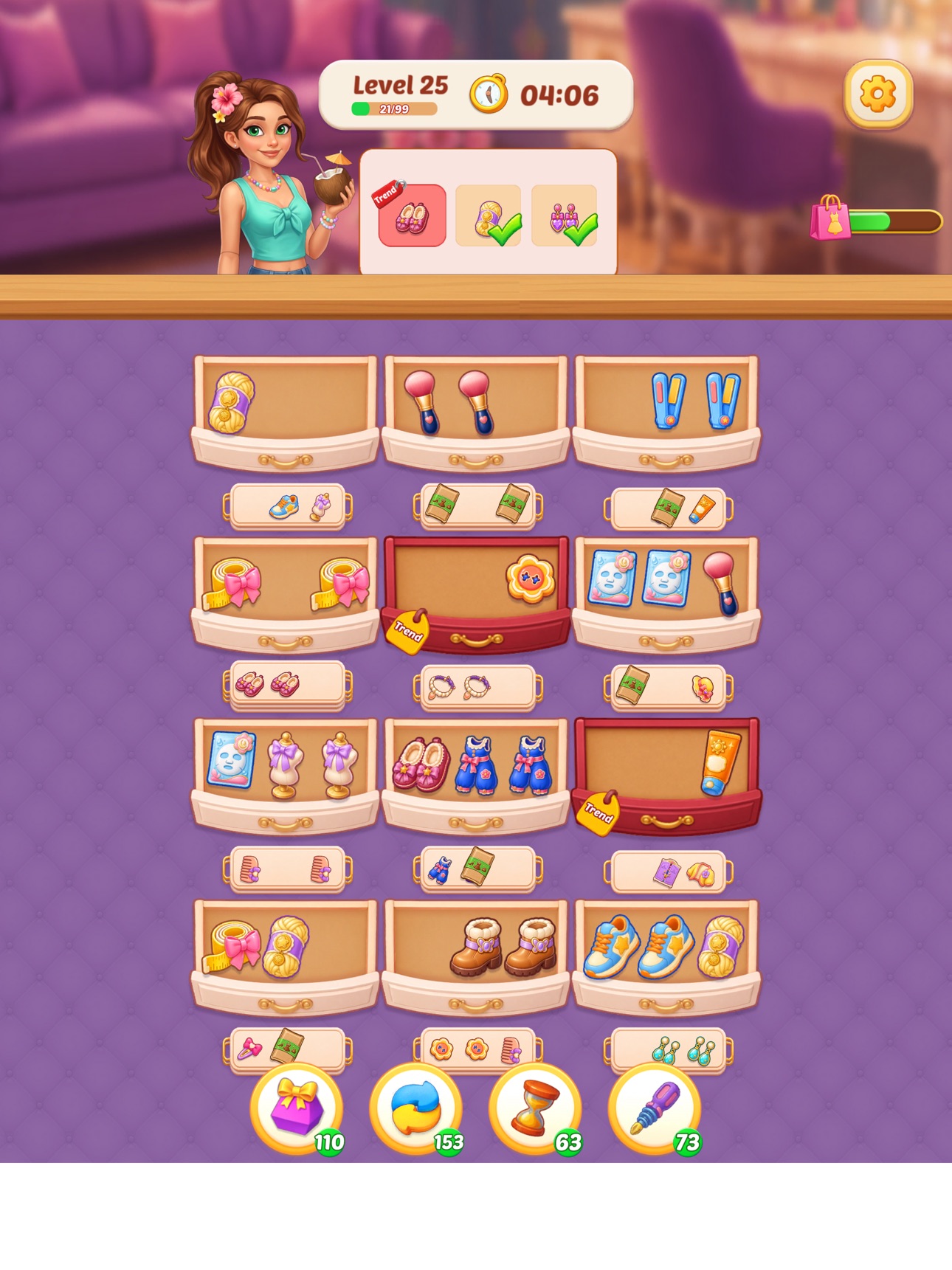 Screenshot 12 of Fashion Sort: Closet Puzzle