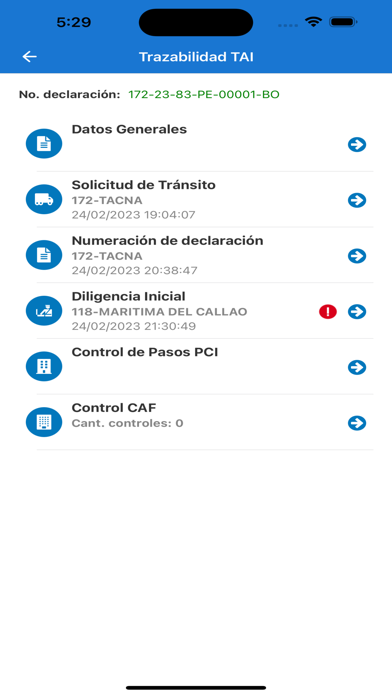 APP TAI Screenshot