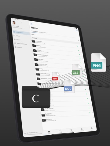 Corient Canada Vault iPad screenshot