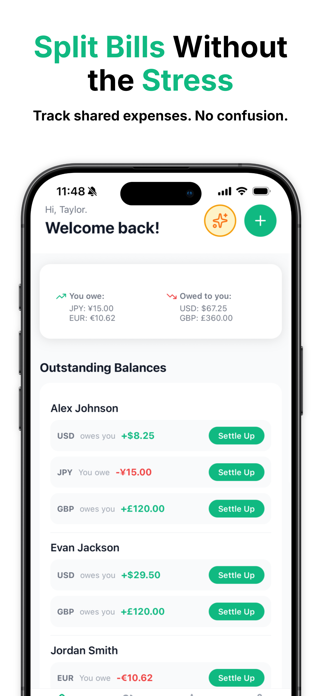 ShareFair: Split Expenses Screenshot 1 of 5