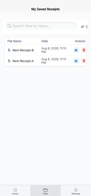 Rent Receipt Pro screenshot 8 of 9