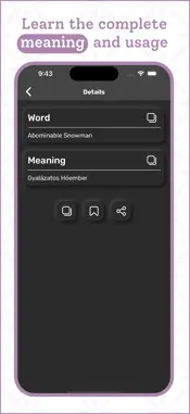 Hungarian Dictionary screenshot 3