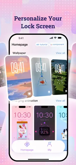 Trendy Wallpaper & Themes screenshot 1