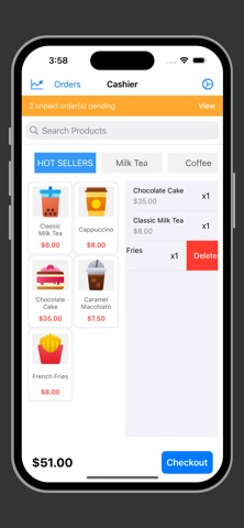 SmartPOS Go-Point of Sale App のスクリーンショット