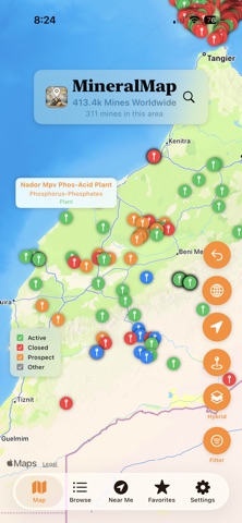 MineralMap App Store preview screenshot 3