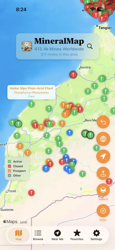 MineralMap screenshot 3 of 10