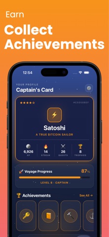 Odyssey: Bitcoin Quest & Learn screenshot
