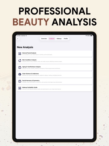 Lunara: AI Beauty Assistant iPad screenshot