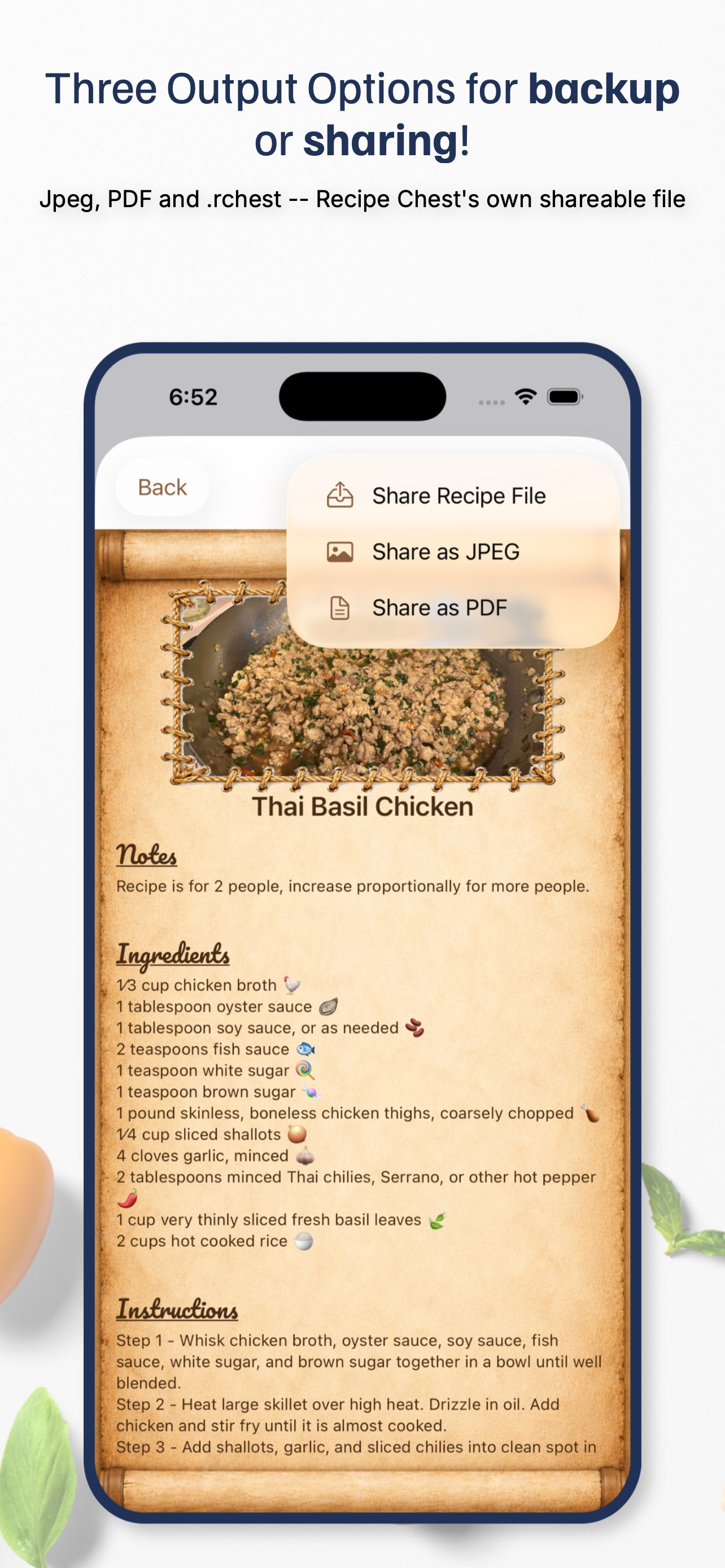 Recipe Chest & Log screenshot 4