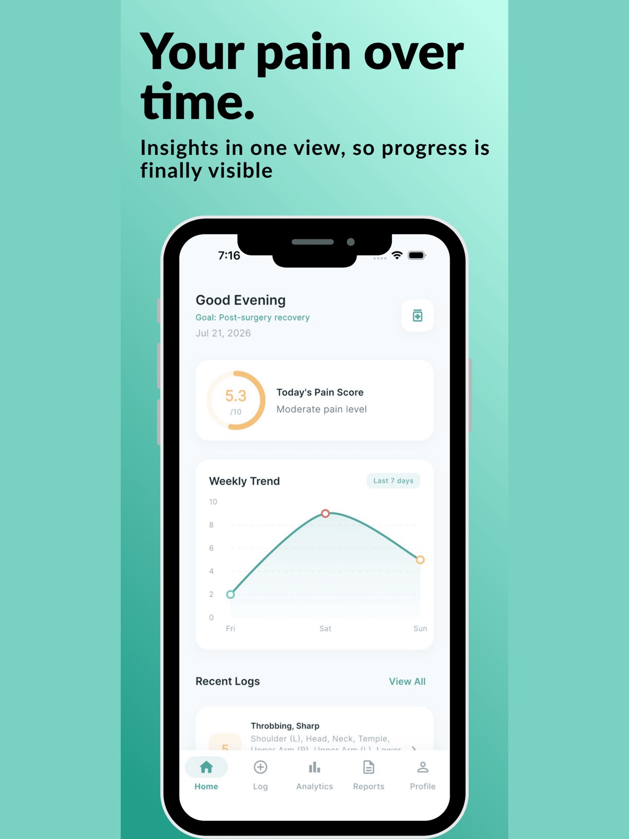Screenshot 7 of Nerve Note - AI Pain Tracker