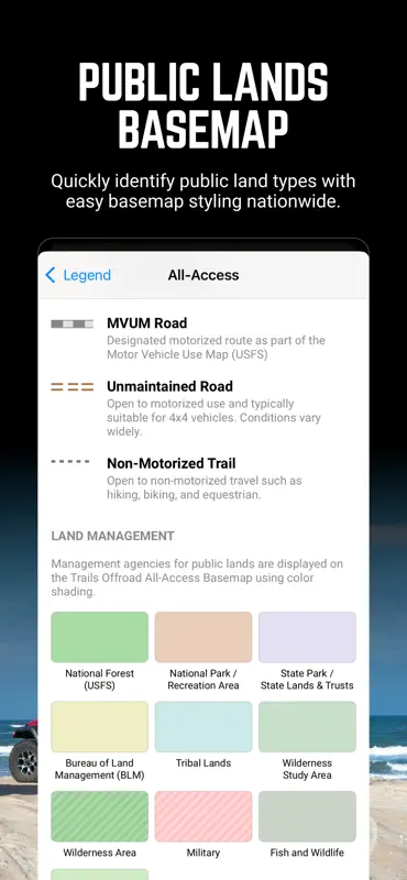 Trails Offroad: Offline Maps screenshot 6 of 8