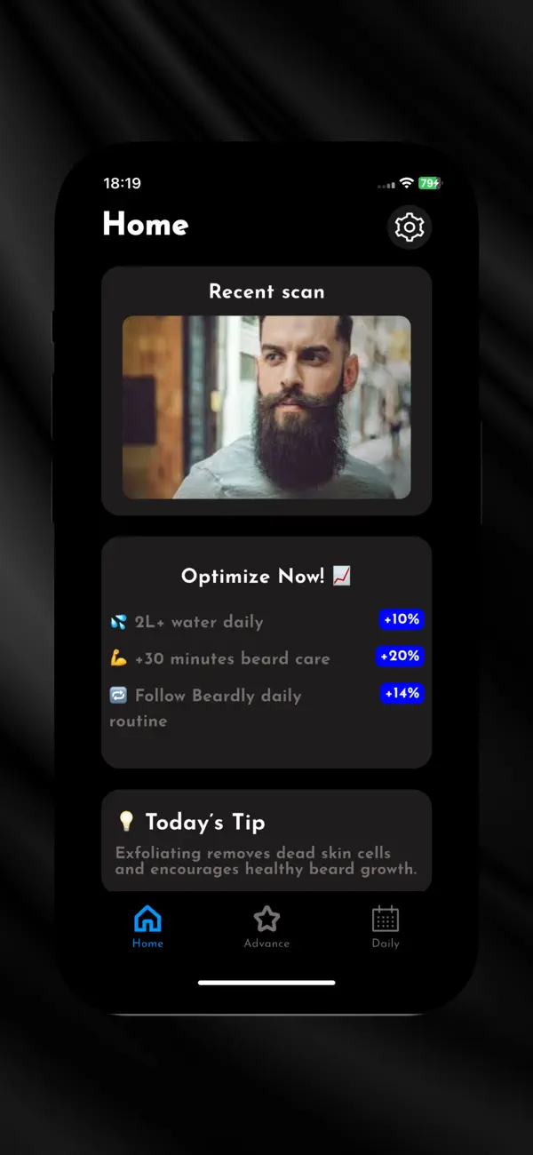 Screenshot #1 pour Beardly - Grow a Beard