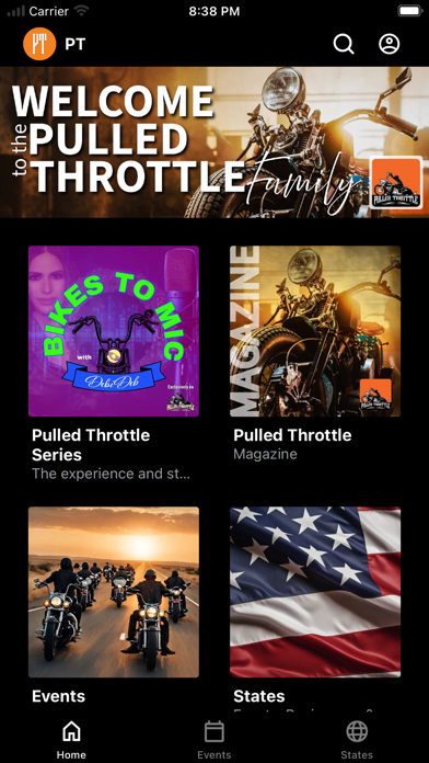 Pulled Throttle iPhone screenshot 1 - Lifestyle app