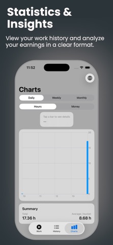 Work Time Tracking screenshot