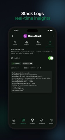 Komodo Go - Server Manager screenshot