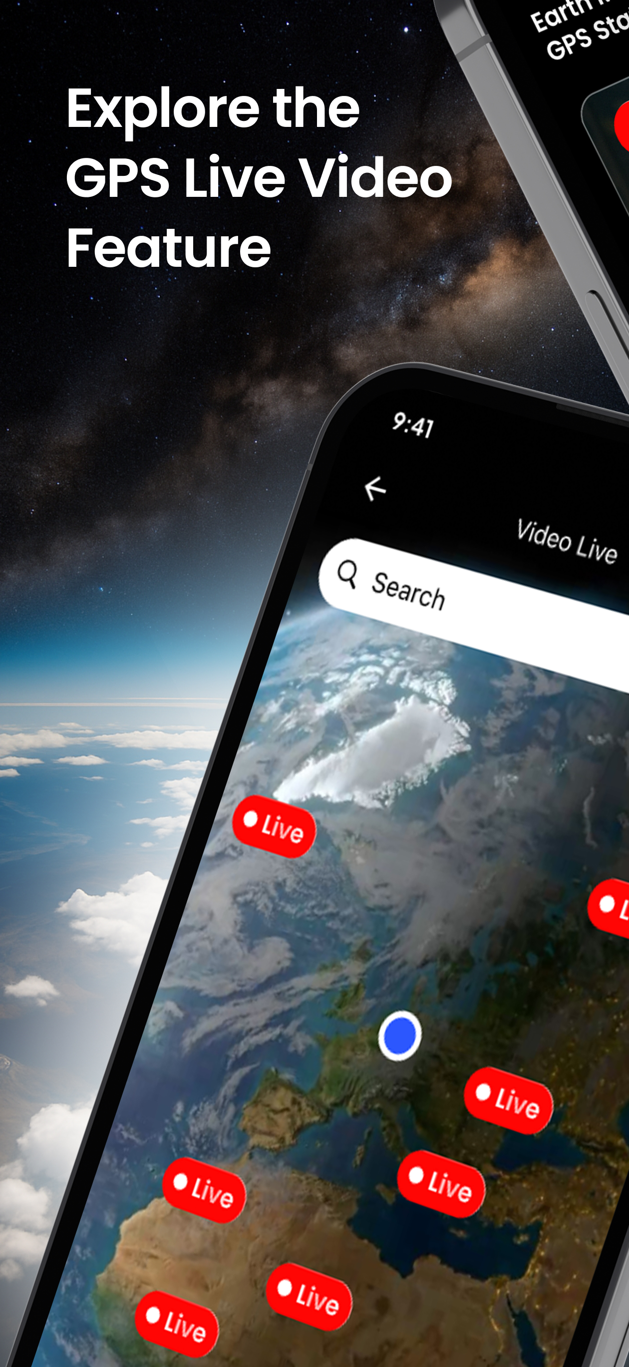 Mappa: Live Earth Satellite