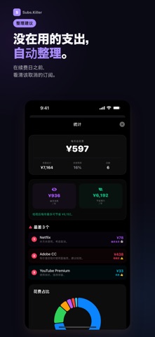 订阅管理：Subs.Killer screenshot