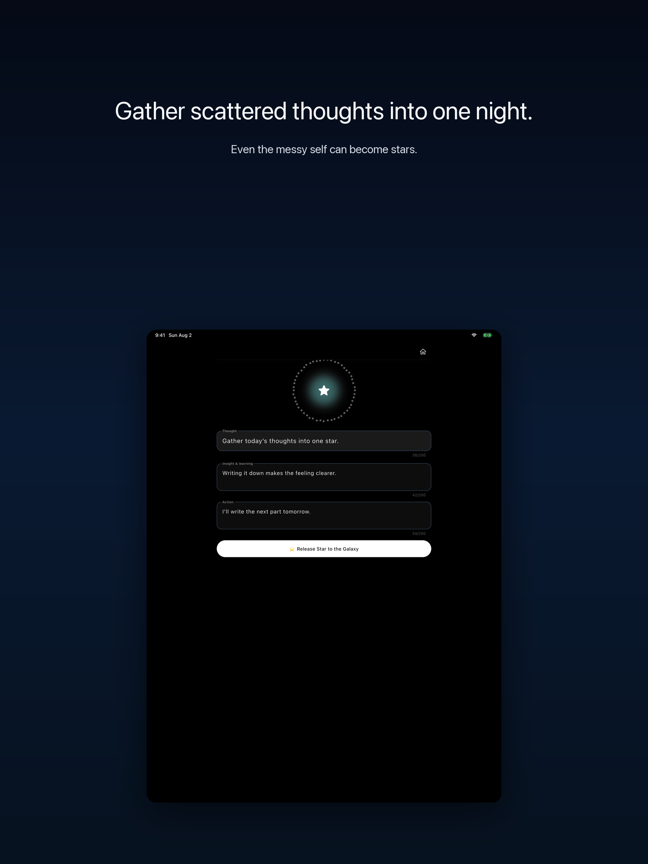 Mind Galaxy - Journal screenshot 13
