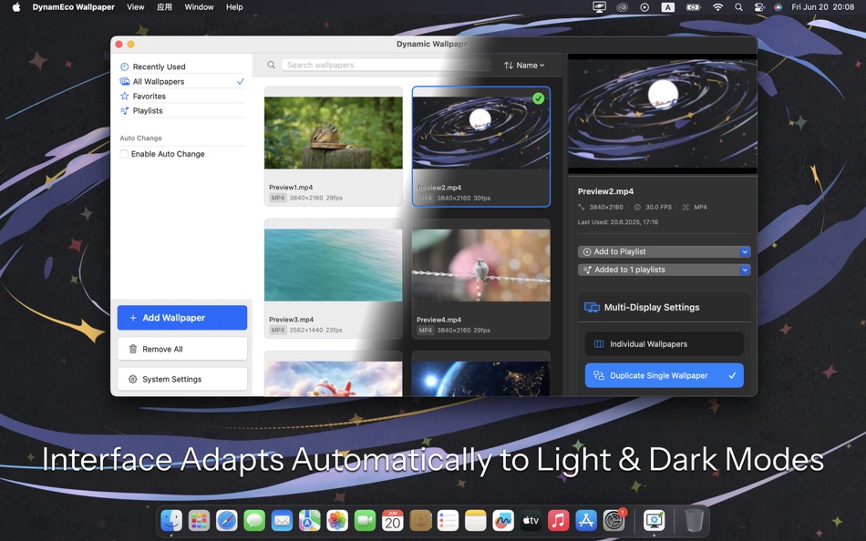 #6. DynamEco Wallpaper (macOS) 由: Keren Lu