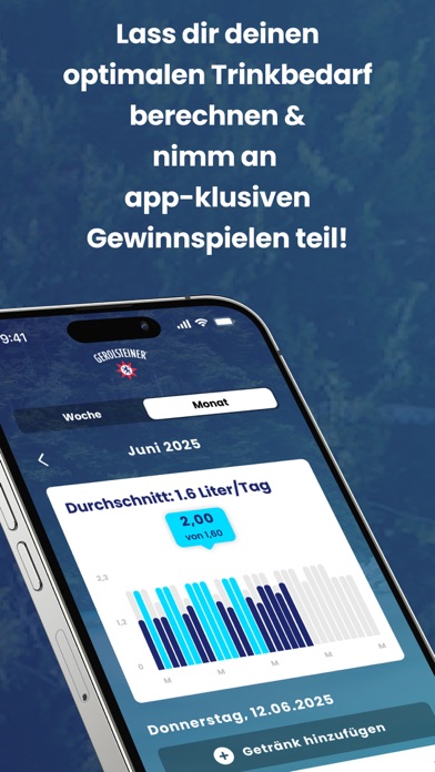 Gerolsteiner TrinkCheck Screenshot