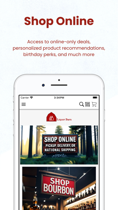 Liquor Barn CA Screenshot
