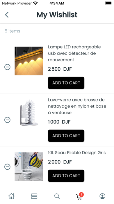Djibstore Marketplace Screenshot