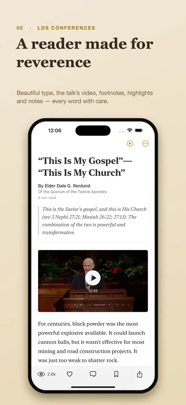Screenshot #3 pour LDS Conferences