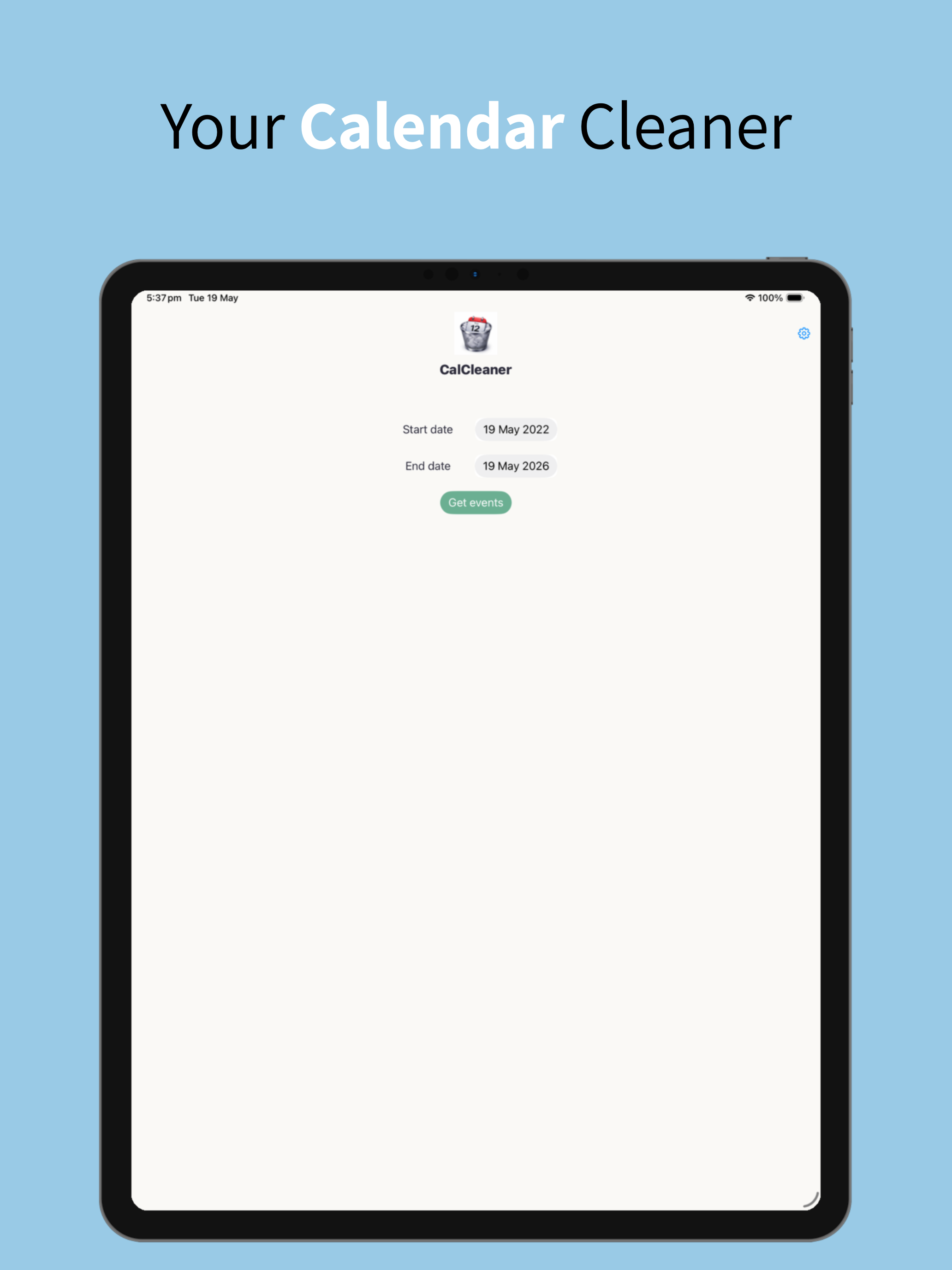 CalCleaner screenshot 3