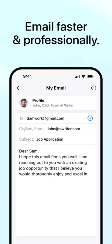 AI Writer & AI-Keyboard Assist screenshot 5 of 10