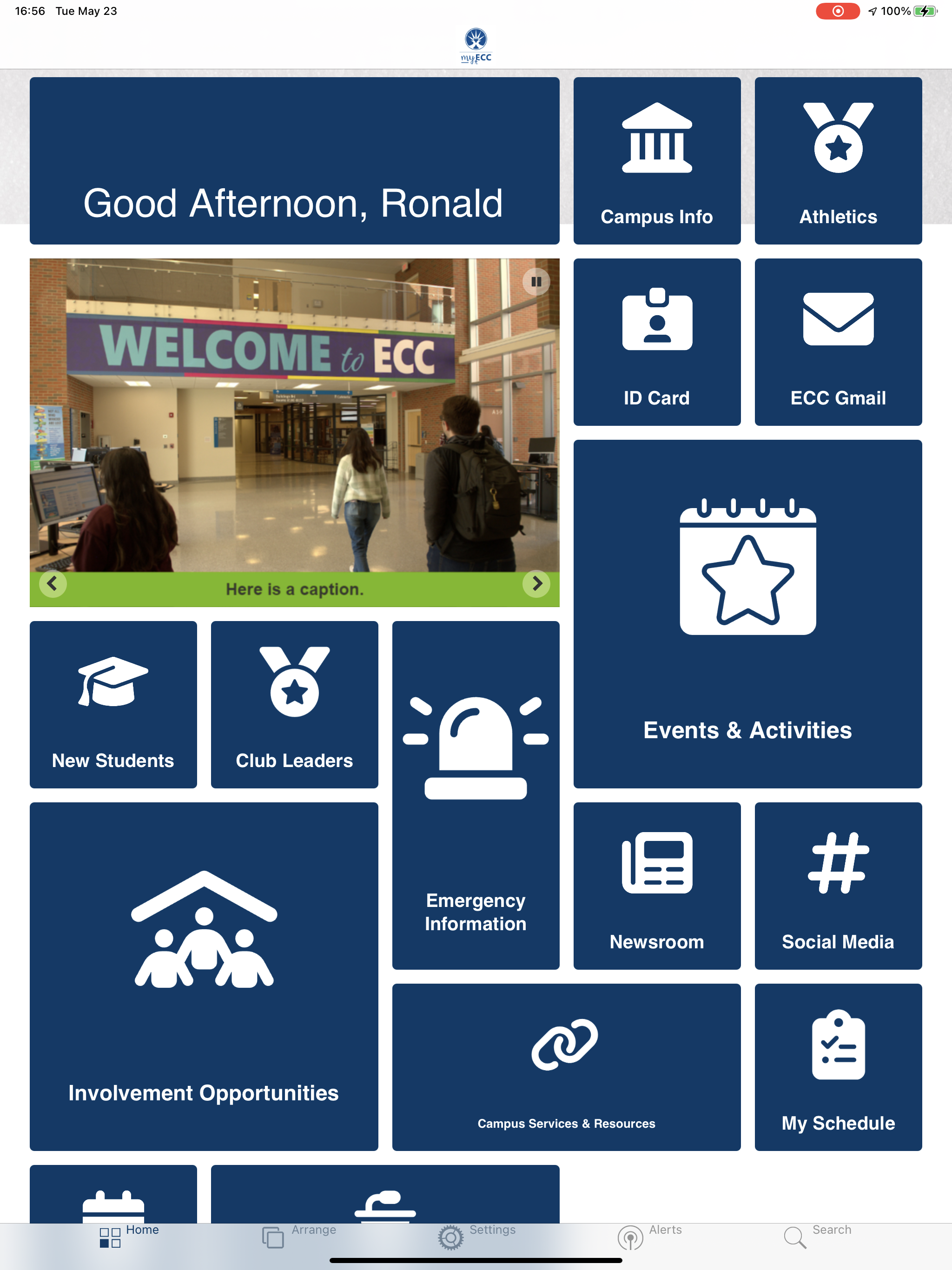 MyECC Experience