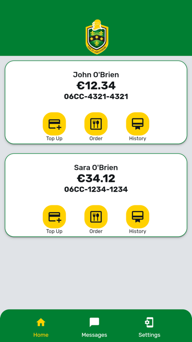 St. Conleths College Catering screenshot