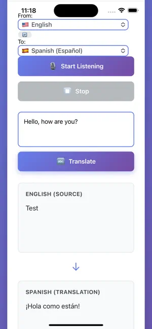 iSpeak by Silver Inc screenshot 4