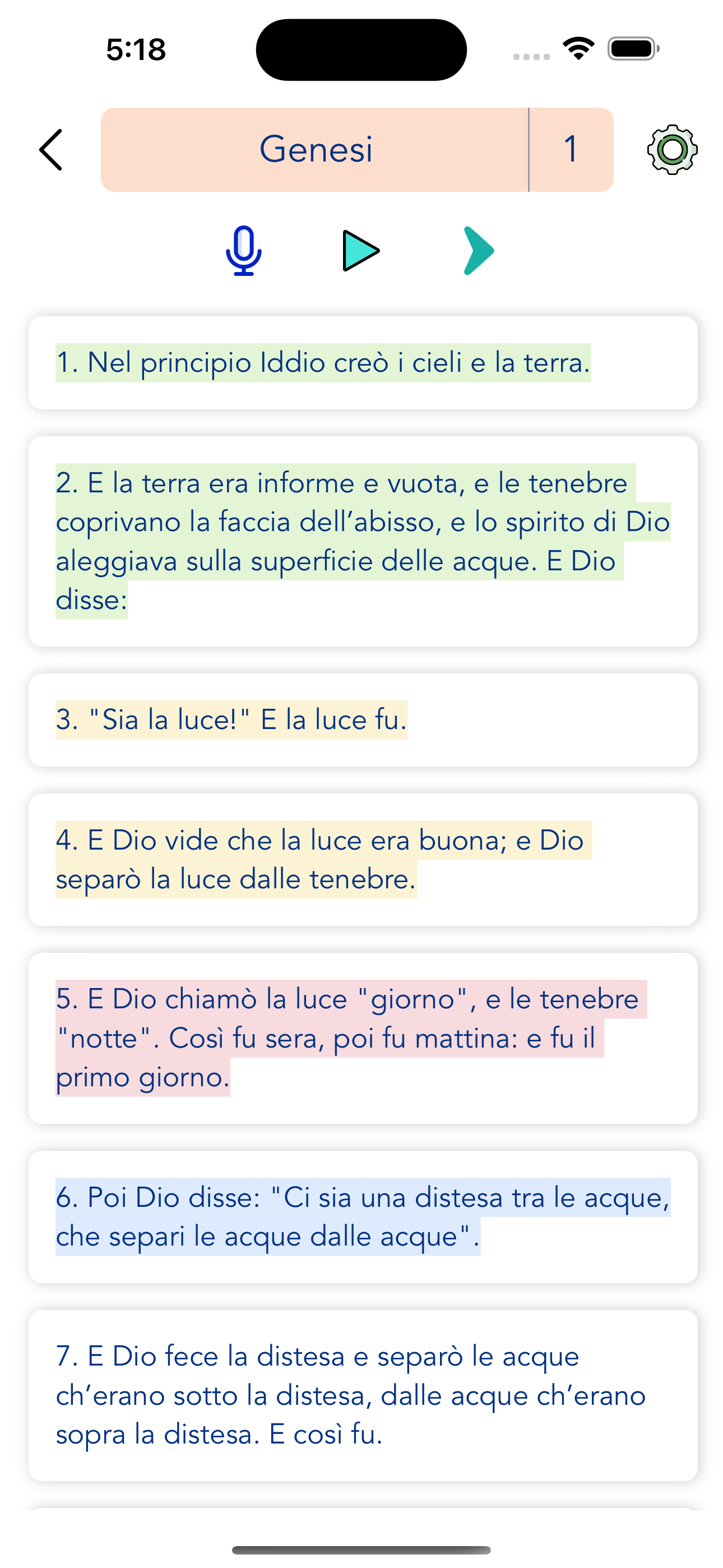 Italian Bible Offline
