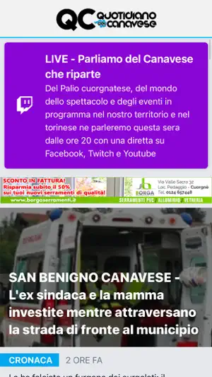 QC Quotidiano del Canavese screenshot 1