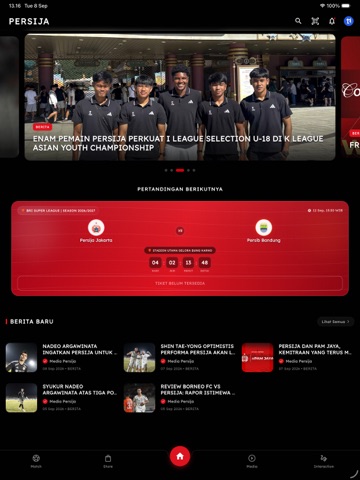 Persija iPad screenshot 2