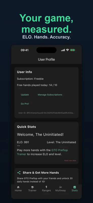 GTO Preflop screenshot 10 of 10