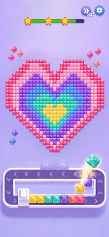 拼完我服你 - 钻石画拼拼乐 消除达人 iPhone screenshot 4
