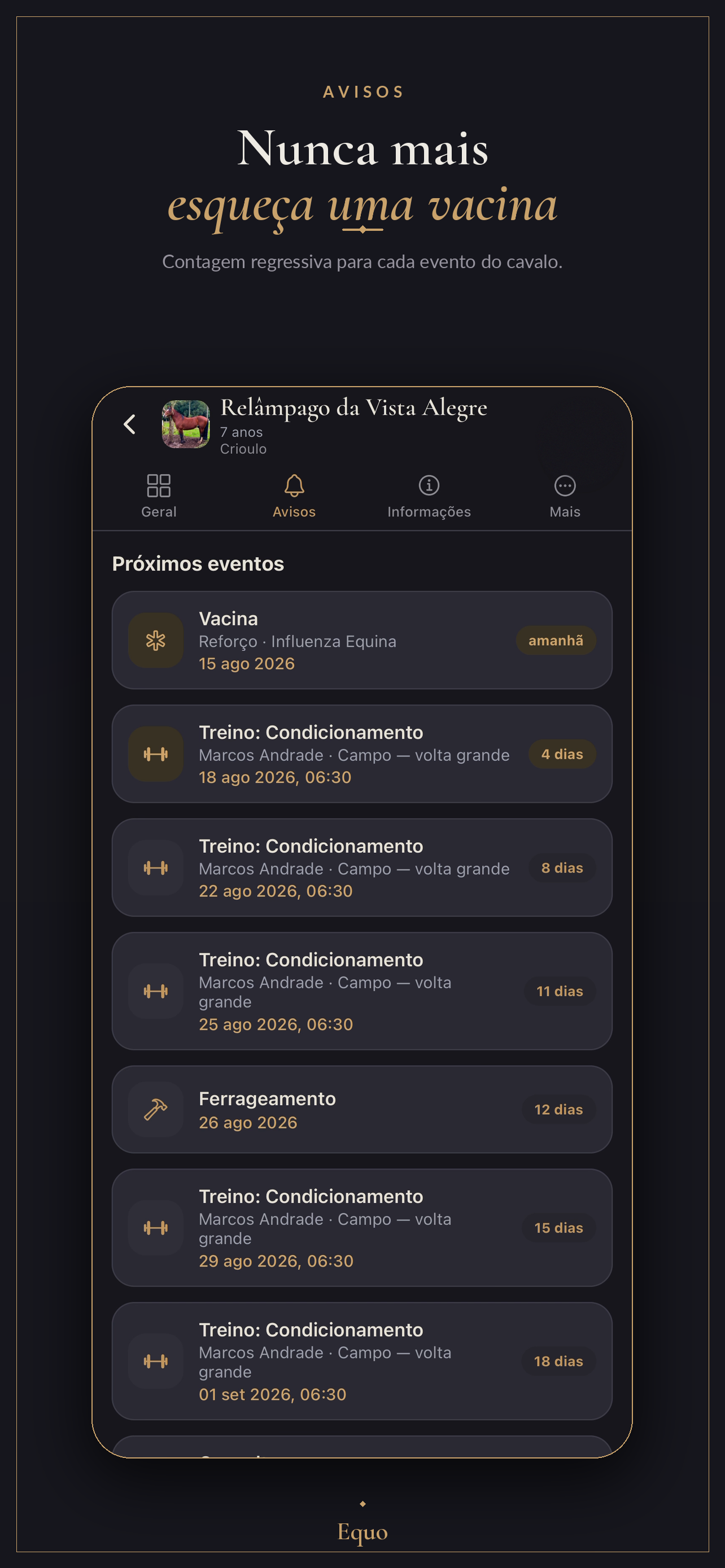 Equo: Horse Management screenshot 7