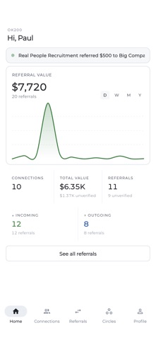 Referrals Screenshot 1 of 10