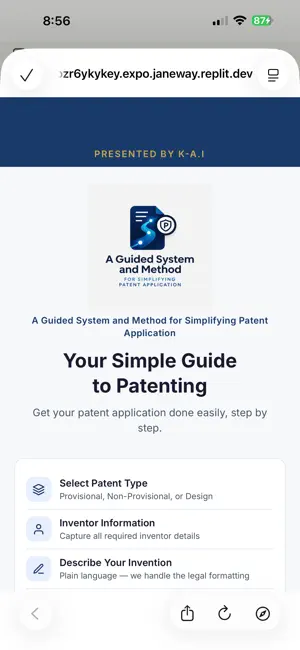 Patent by k-A.i screenshot 2