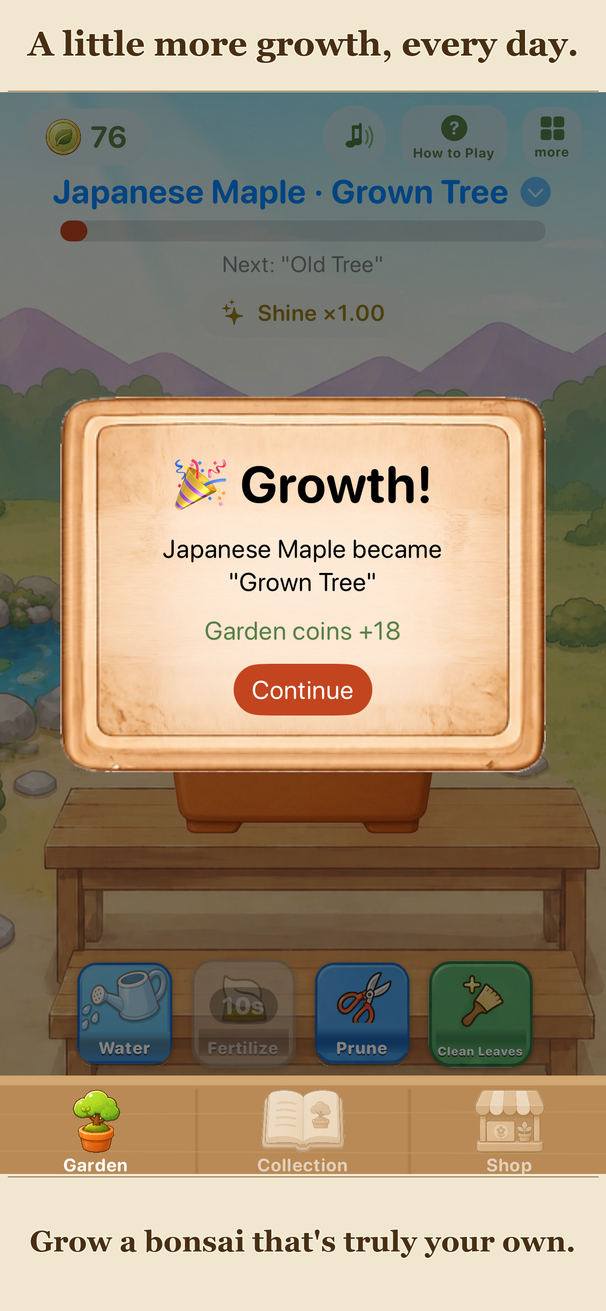 Bonsai Garden: Idle Zen Tree screenshot 2