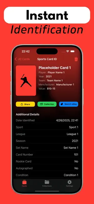 Sports Card Scanner: Spocard screenshot 2