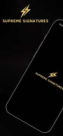 Supreme Signature screenshot