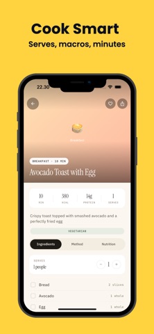 Larder: Meal Planner iPhone screenshot