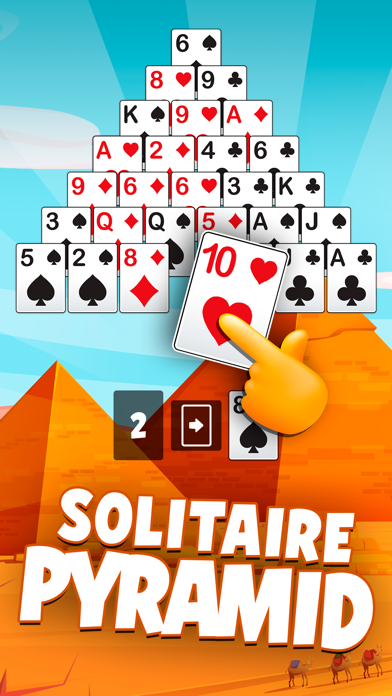 Pyramid Solitaire Online Screenshot